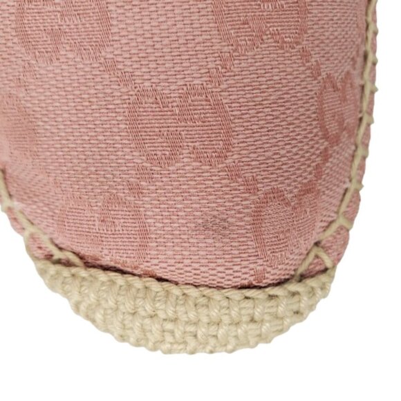 Gucci GG Supreme Monogram Canvas Slip On Espadrille Flats - Picture 4 of 11